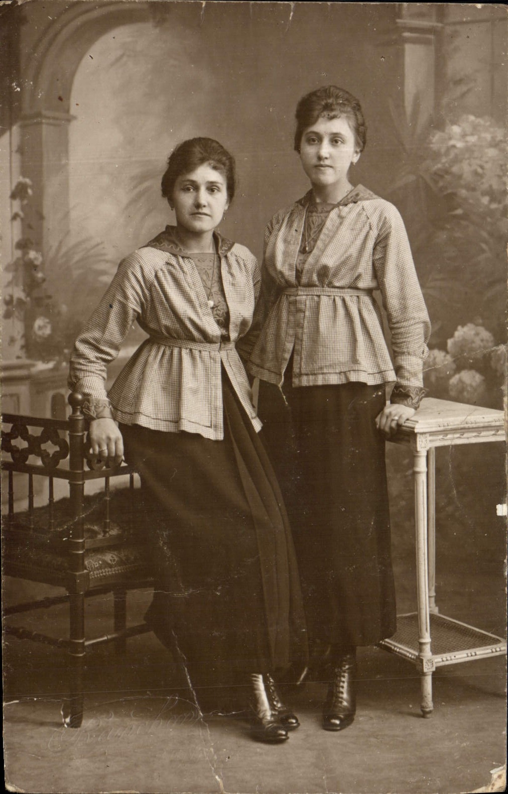 CARTE PHOTO Femmes