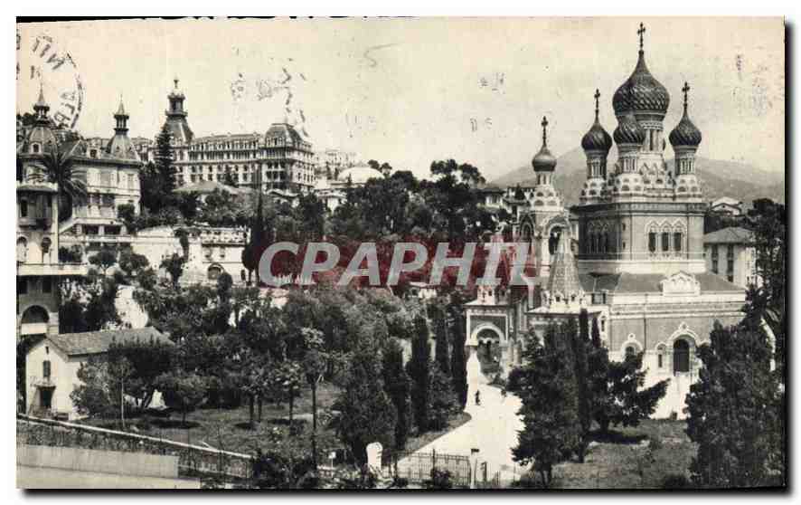 CPA Nice Soleil et Joie Eglise Russe Russie Russia