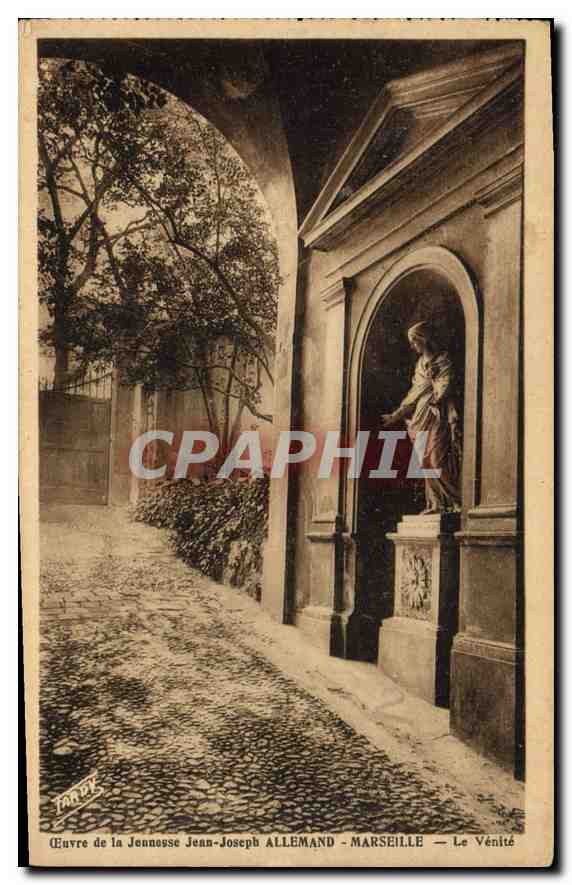 CPA Oeuvre de la Jeunesse Jean Joseph Allemand Marseille La Venite