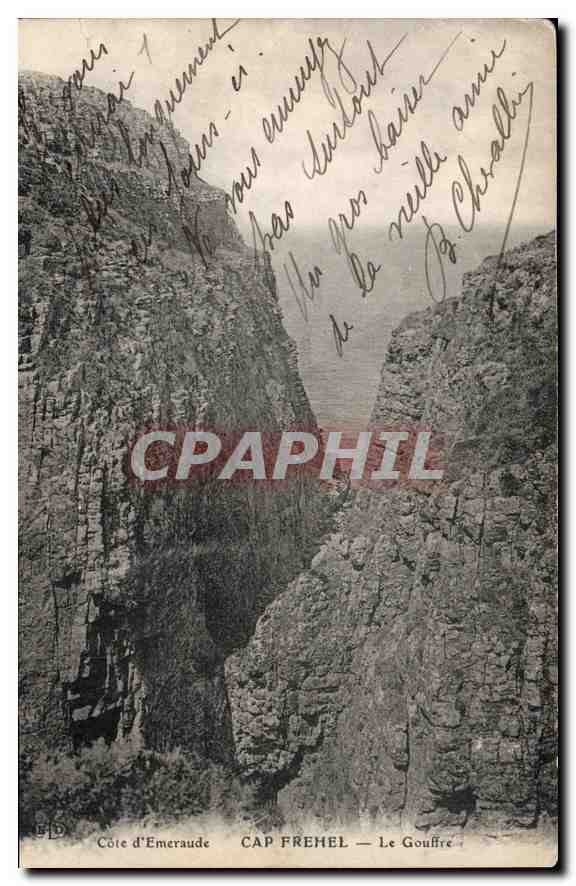 CPA Cote d'Emeraude Cap Frehel Le Gouffre