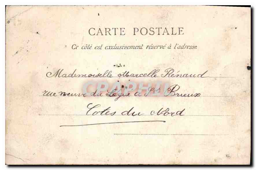 CPA Paris Faculte de Droit — Rückseite