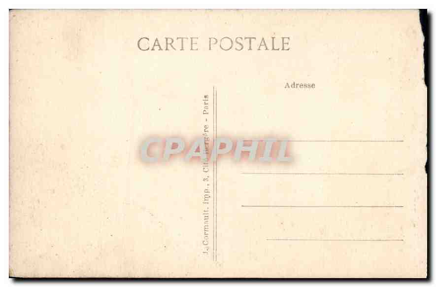 CPA Paris Le Dome des Invalides et les nouveaux Jardins — Rückseite