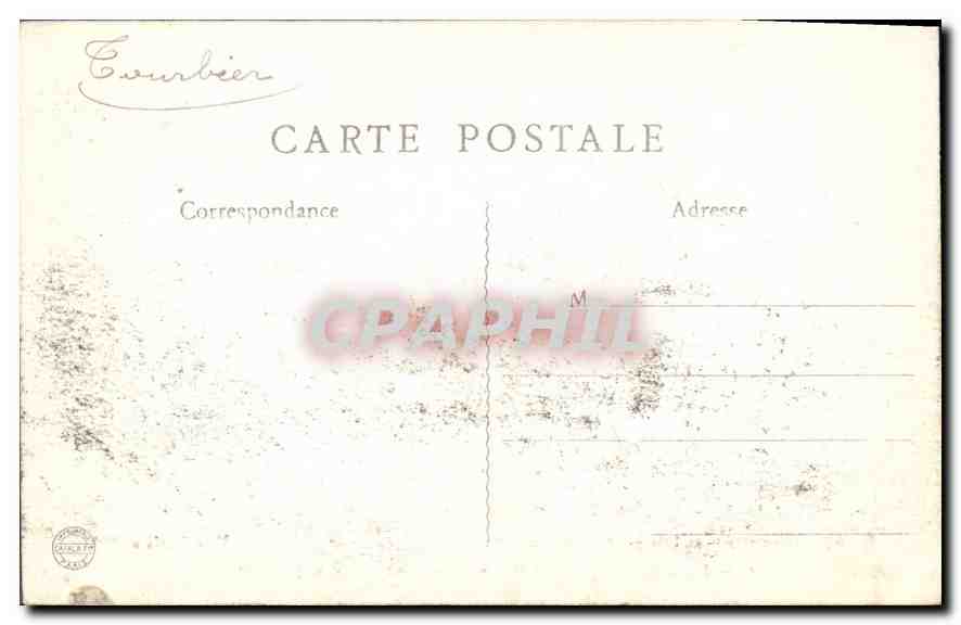 CPA Le Chateau de Fricourt vue prise courant Decembre 1914 — Back