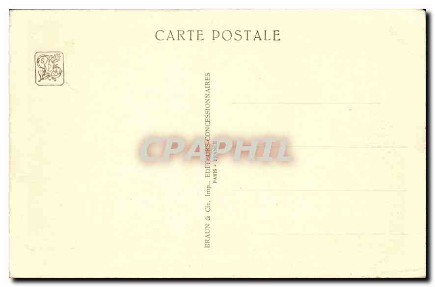 CPA Paris Exposition Coloniale Internationale Section Indochine Pavillon du Cambodge — Rückseite