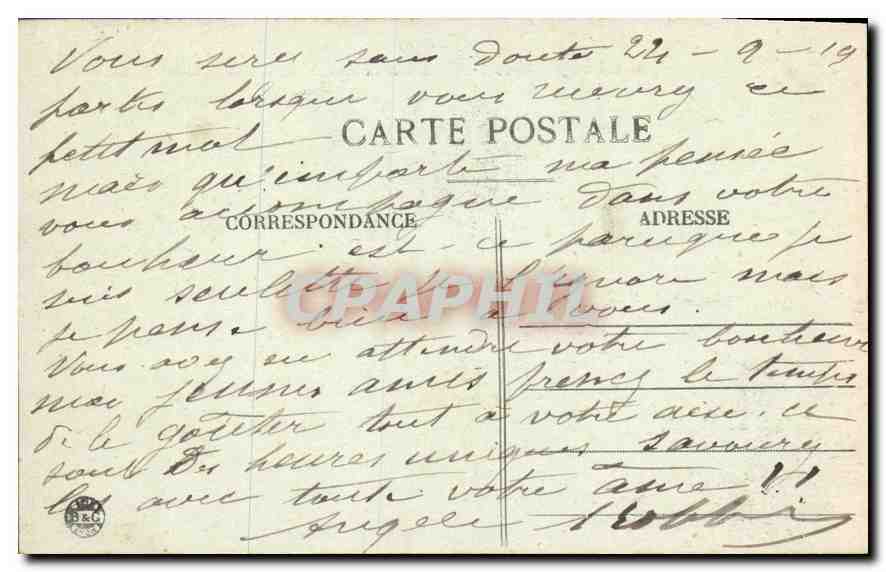 CPA Environs d'Aix les Bains Le Lac du Bourget Chateau de Chatillon (XIe siecle) — Verso