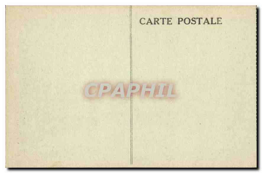 CPA Mont Cassel L'Hotel de Ville — Rückseite