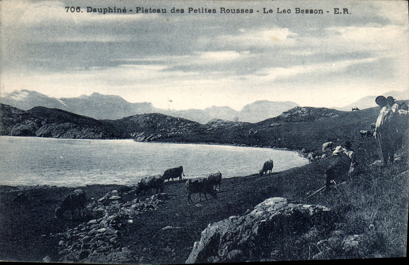 CPA Dauphine Plateau des Petites Rousses Le Lac Besson