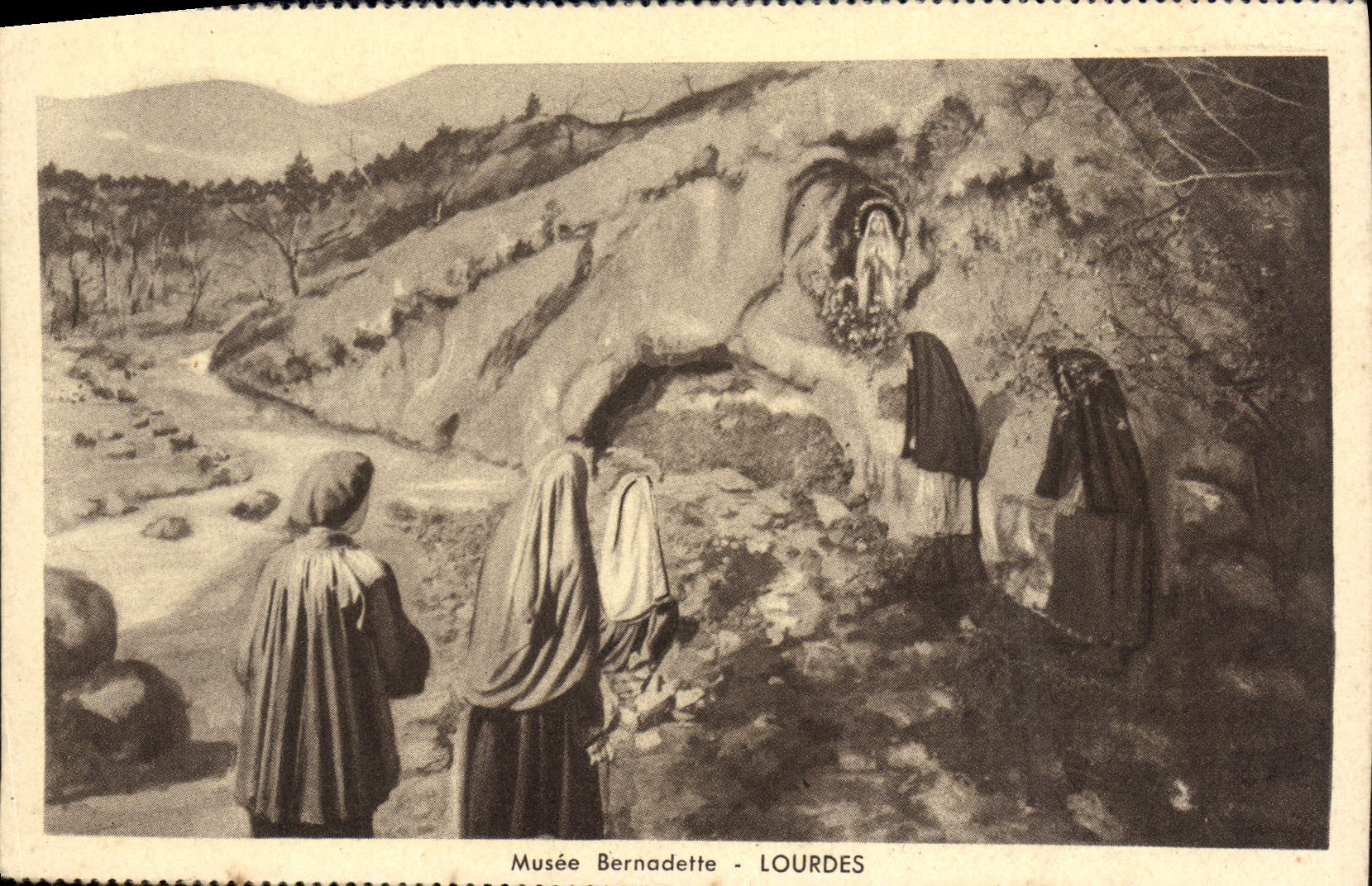 CPA Musee Bernadette Lourdes