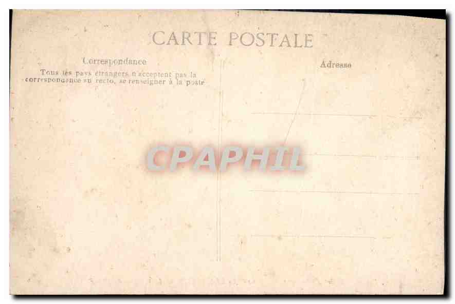 CPA Ledin Pittoresque Bellegarde Le Gouffre du Rhone — Rückseite