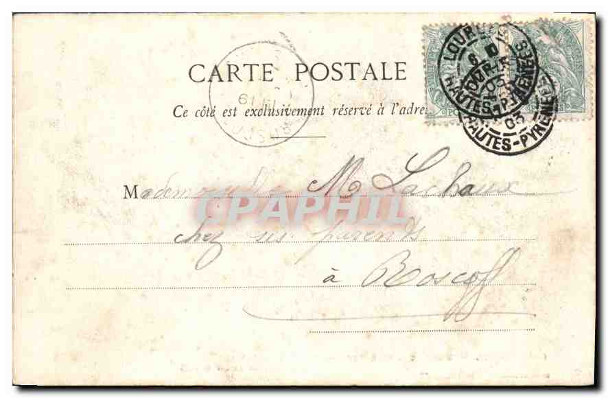 Saintes — Ancienne Abbaye Notre-Dame ou Ste-Marie (Mon. Hist. XIe et XIIe siècles) — Henry Guillier, 31, 42 bis et 44, rue Founeuve — Verso