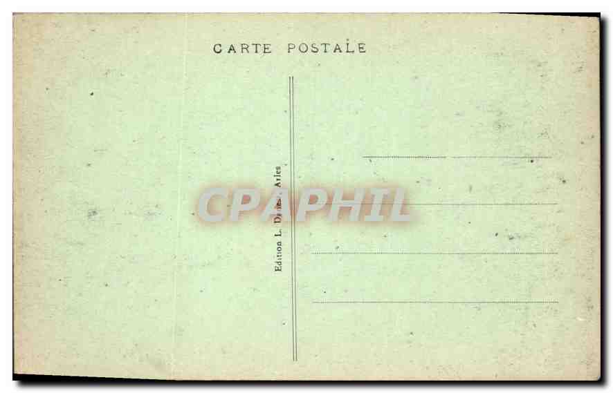 CPA Arles Interieur de l'Eglise Saint Trophime — Verso