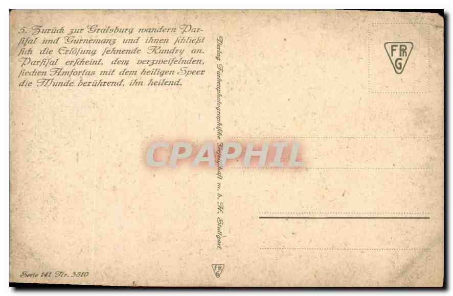CPA Histoire — Rückseite