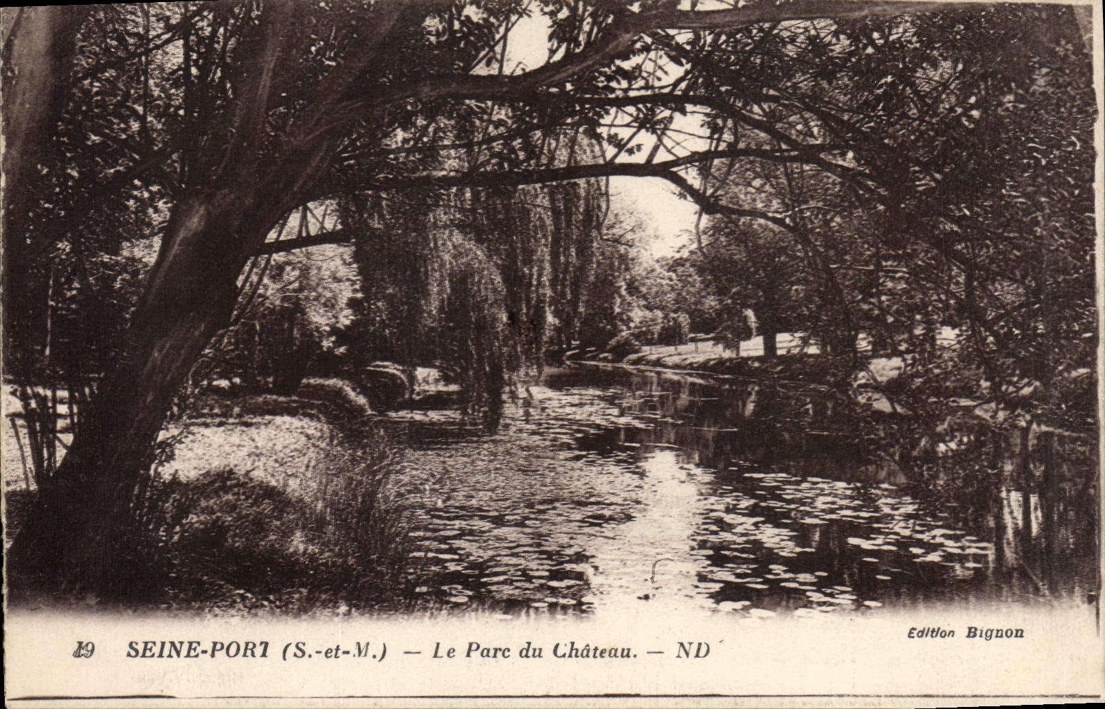SEINE-PORT (S.-et-M.) — Le Parc du Château — Édition Bignon