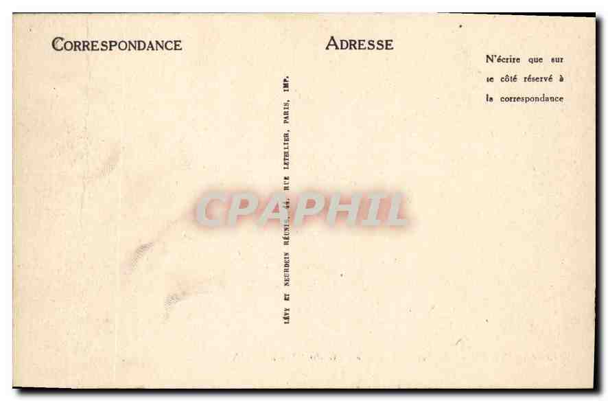 SEINE-PORT (S.-et-M.) — Le Parc du Château — Édition Bignon — Rückseite