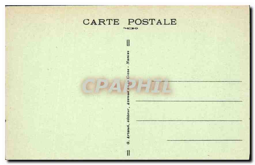 CPA Laval Chapelle Seigneuriale du Chateau XIe Siecle — Rückseite