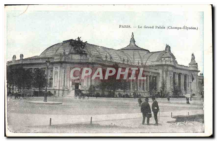 CPA Paris Le Grand Palais (Champs Elysees)