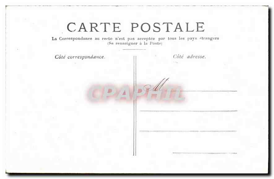 CPA Paris L'Arc de Triomphe des Tuileries — Rückseite