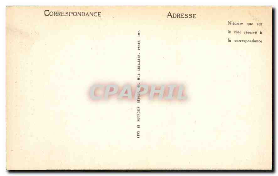 CPA Vezelay Basilique de la Madeleine Chapiteau de la sixieme Colonne engagee du Collateral droit Le — Rückseite