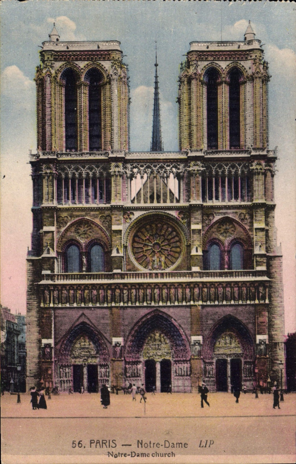CPA Paris Notre Dame Lip