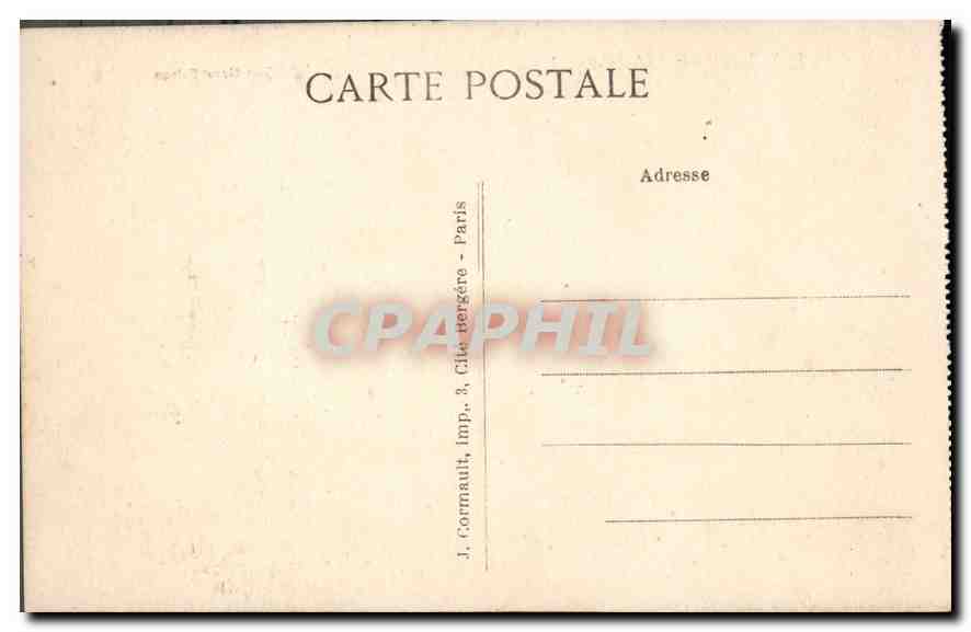 CPA Paris Le Grand Palais Lip — Rückseite