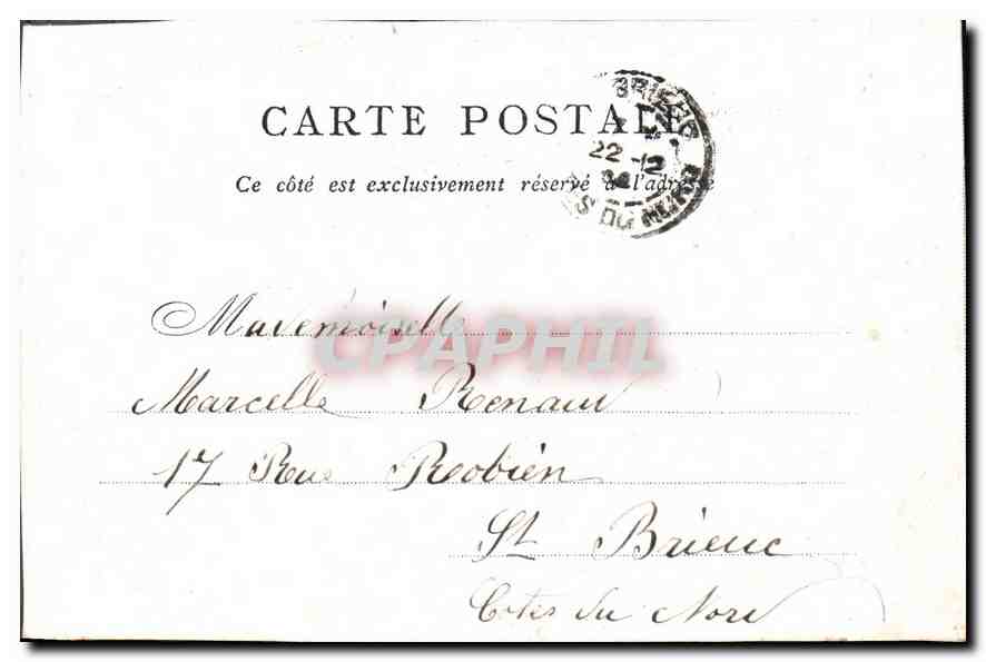 CPA Pantheon Edite par le bon marche Paris — Rückseite