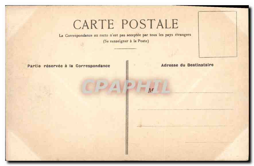 CPA La Sibliere dans les Rochers — Verso