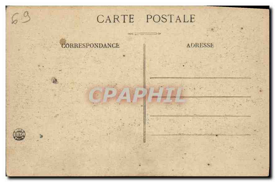 CPA Lyon La Gare Saint Paul et le Funiculaire — Verso