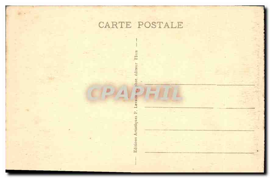 CPA La Suisse Normande Route de Flora a Pont Erambourg Vallee de la Vero — Rückseite