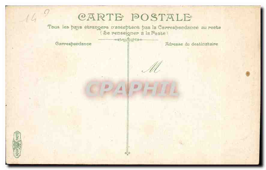 CPA Cette Theatre Municipal — Back