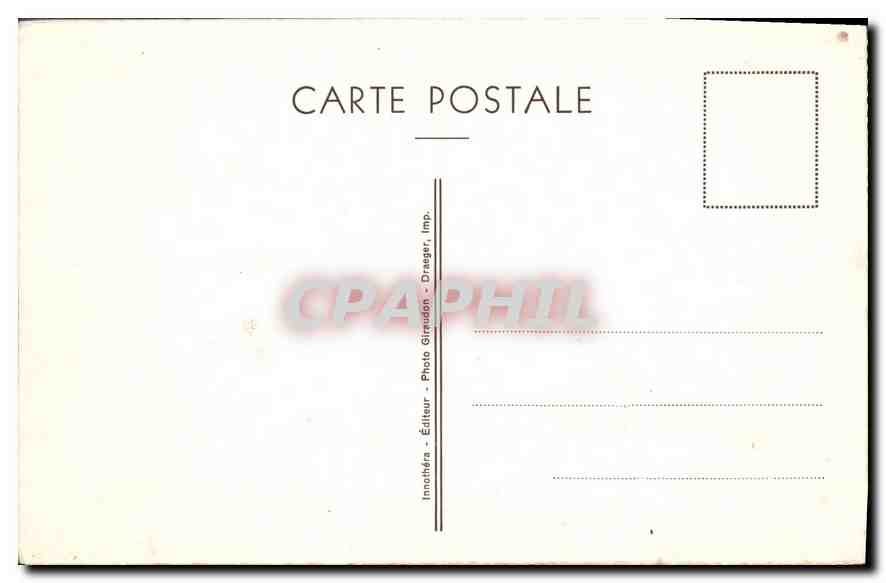 CPA La Mort de Socrate David — Verso