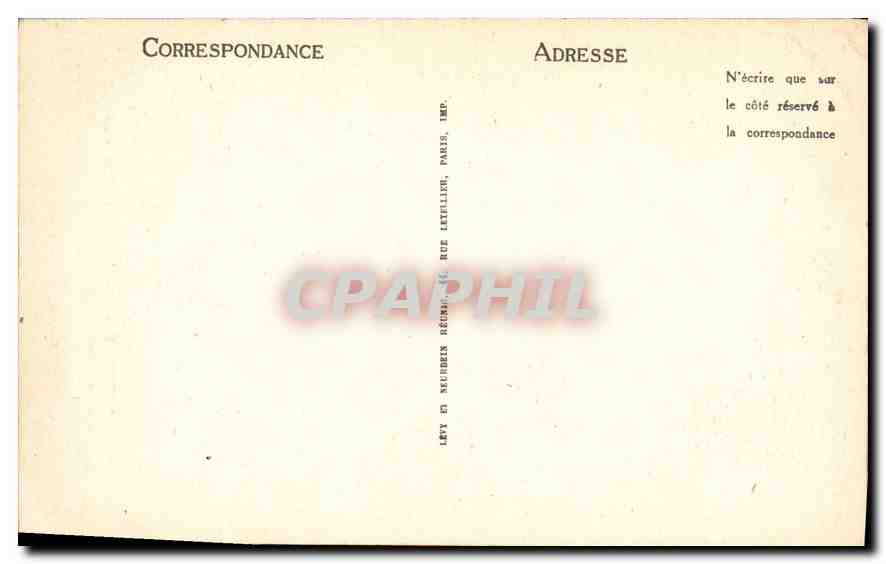 CPA Vezelay Basilique de la Madeleine Chapiteau du sixieme Pilier de la nef  — Rückseite
