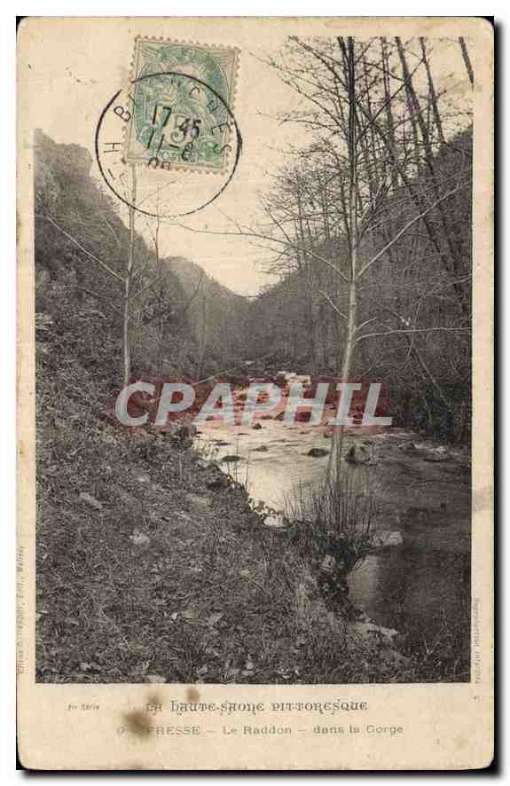 CPA Baute Shone Pittoresque Fresse Le Raddon dans la Gorge