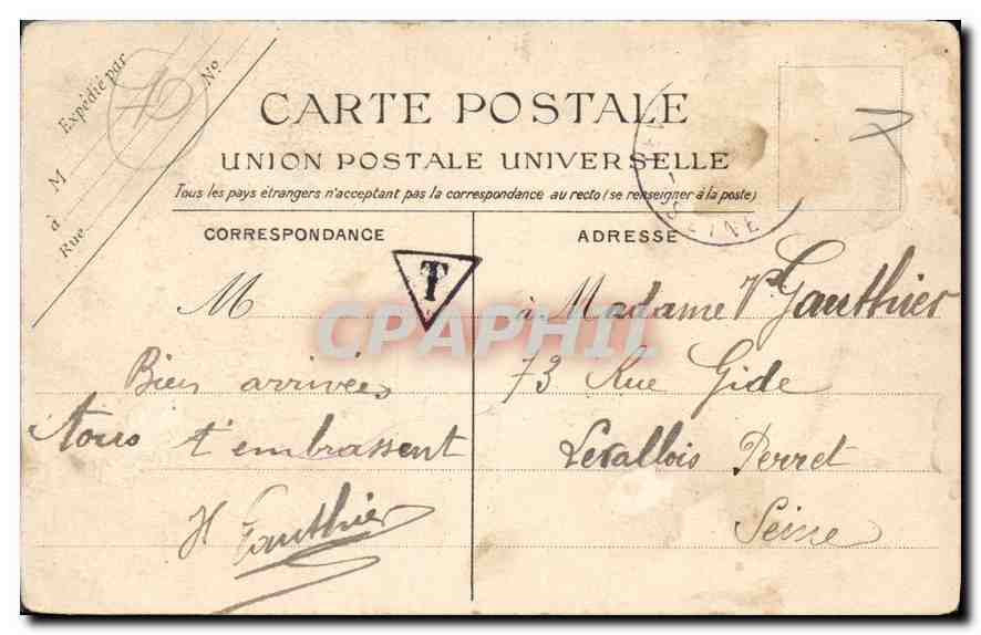 CPA Baute Shone Pittoresque Fresse Le Raddon dans la Gorge — Back
