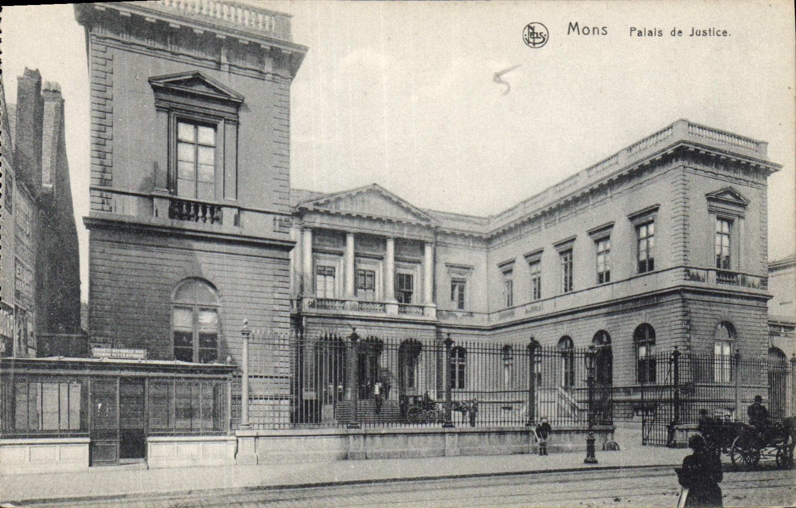 CPA Mons Palais de Justice
