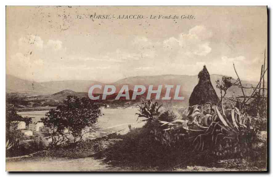 CPA Corse Ajaccio Le Fond du Golfe