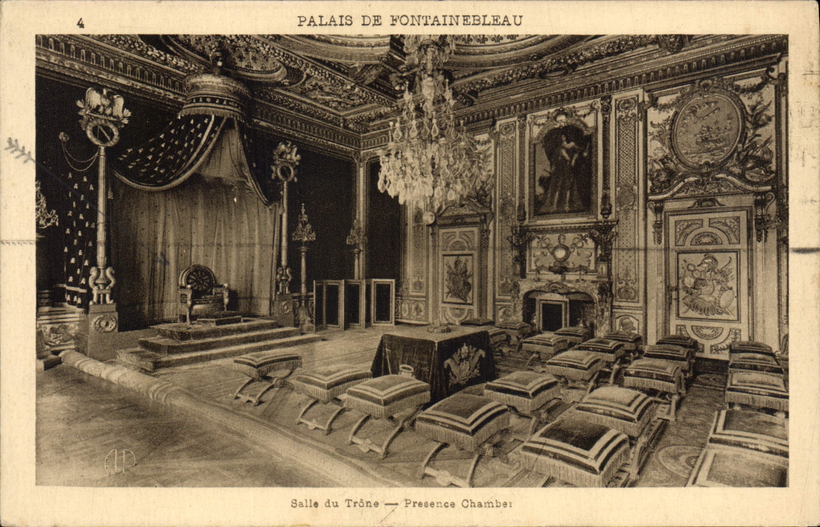 Schloss Fontainebleau — Thronsaal — Präsenssaal