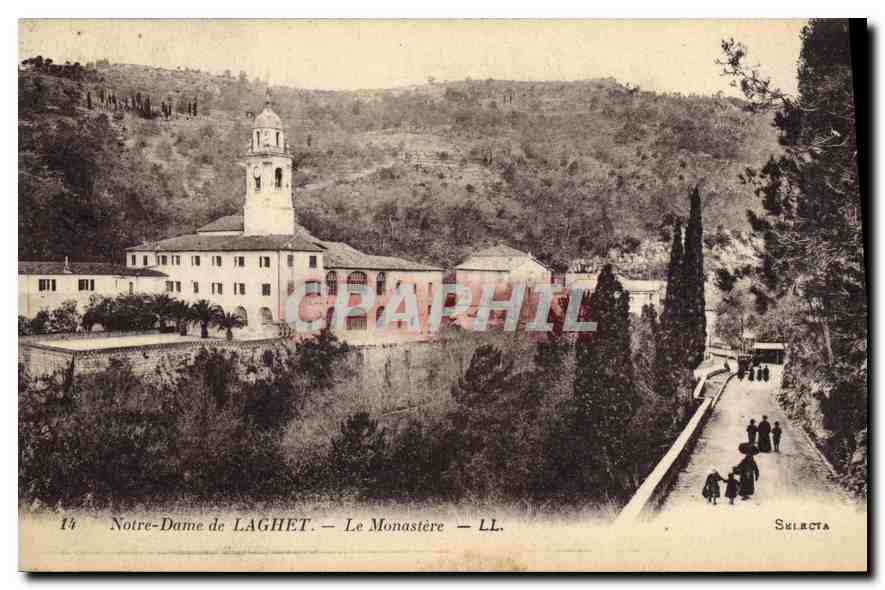 CPA Notre Dame de Laghet Le Monastere
