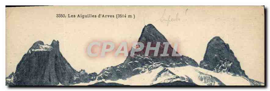 CPA Les Aiguilles d'Arves