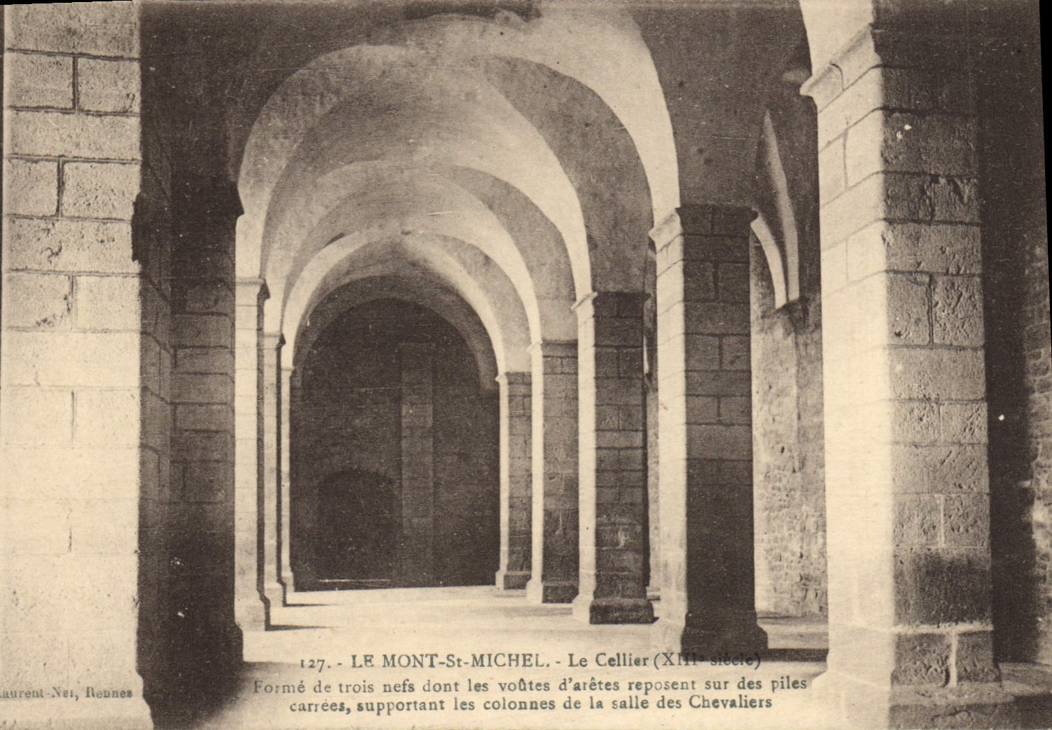 CPA Le Mont St Michel Le Cellier (XIII siecle)