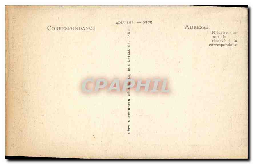 CPA Rouen La Cathedrale Portail des Libraires — Verso