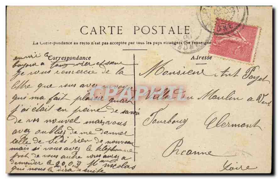 Larocheffoucault — Le Château et la Tardoire — Biscuits Ninot & Bastide — Lyon — Reverso