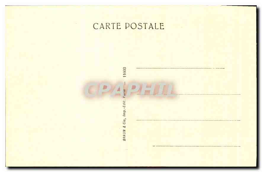 CPA Musee du Louvre L Da Vinci La Cene — Verso