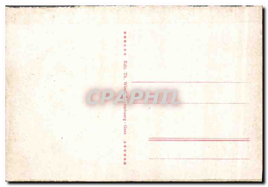 CPA Luxembourg Pfaffenthal — Back