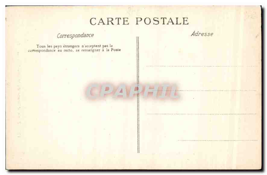 CPA Porte d'Entree du Musee Dobree — Rückseite