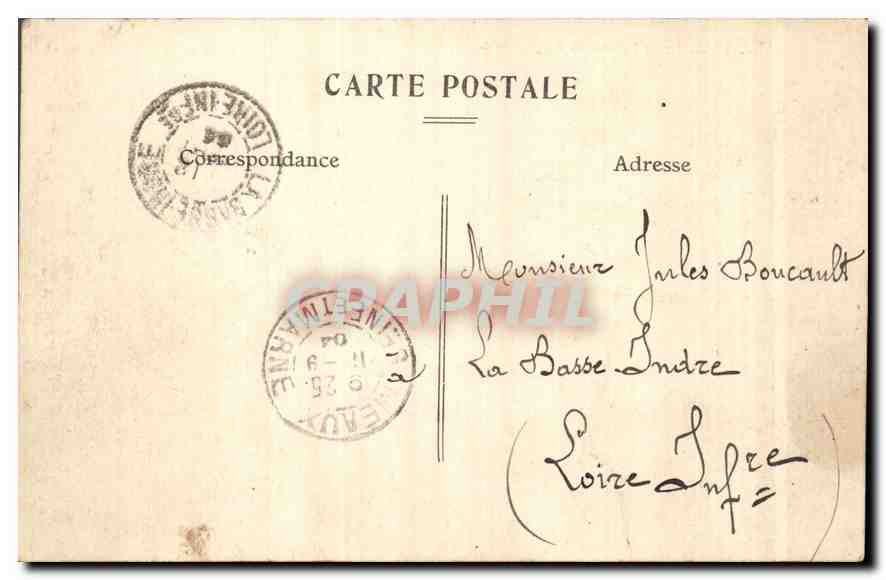 CPA Meaux Vue de la Pepiniere — Rückseite