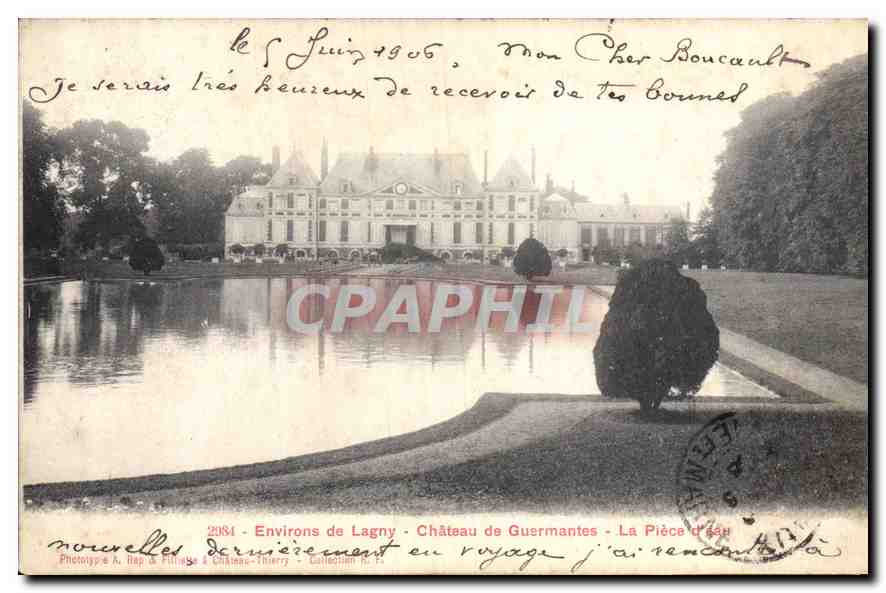Château de Guermantes — Environs de Lagny — Phototype A. Rep & Fils à Château-Thierry — Collection n° 2981