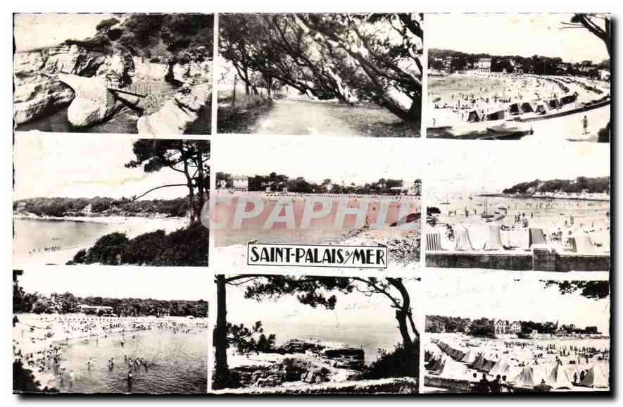 Saint-Palais-sur-Mer — Panoramablick und Strände — CPAPHIL
