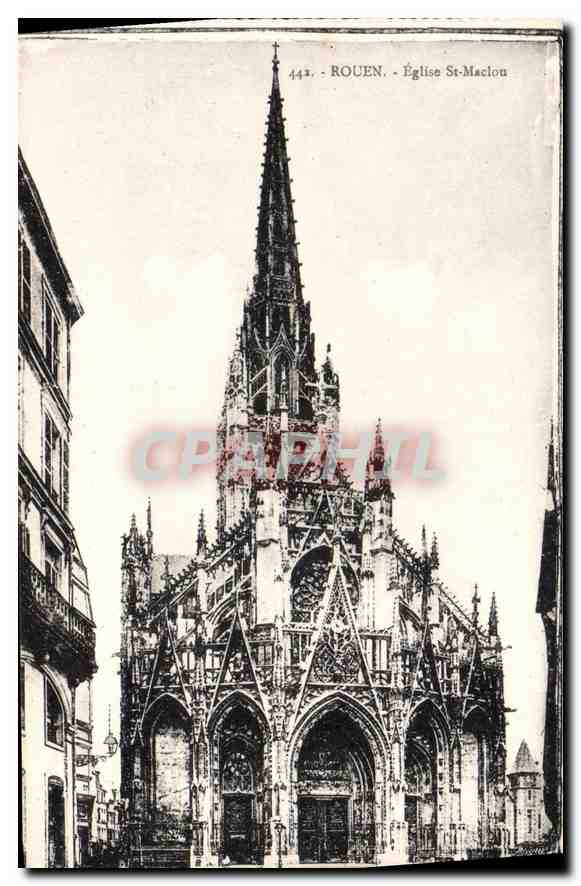 CPA Rouen Eglise St Maclou