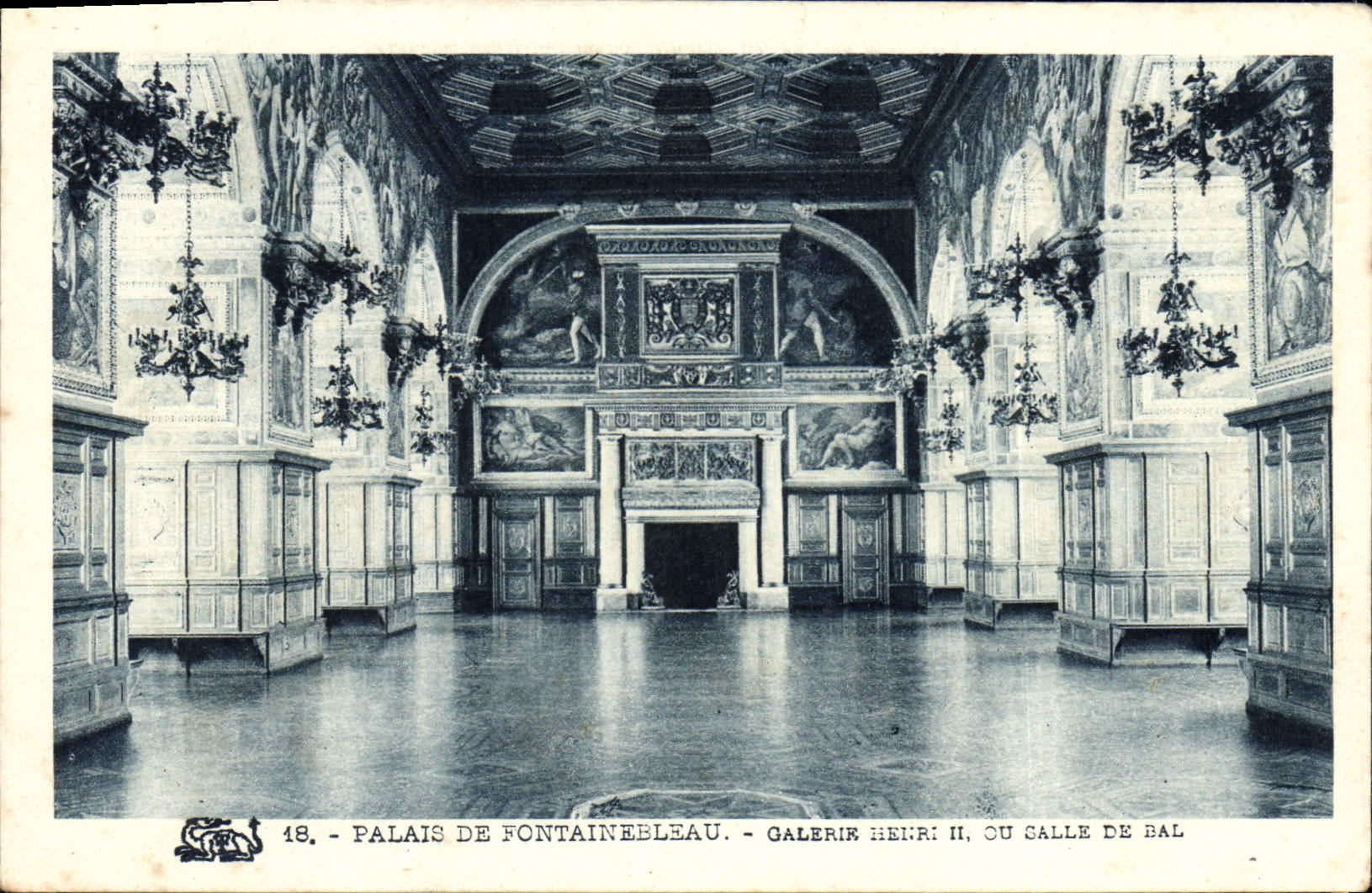 Palais de Fontainebleau — Galerie Henri II, ou Salle de Bal — n°18