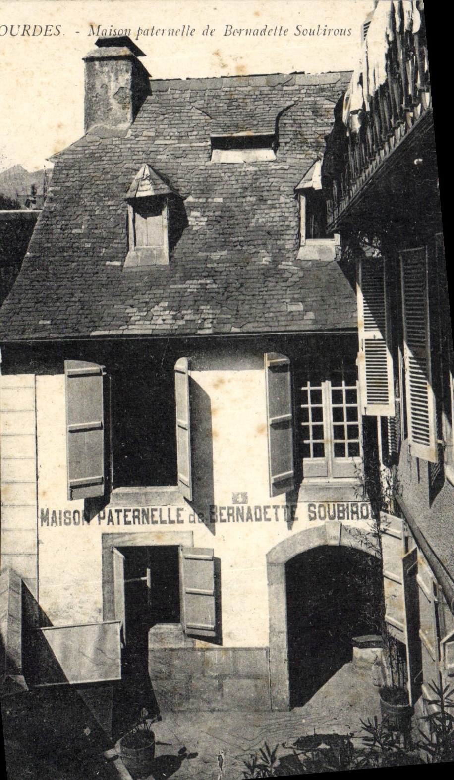 CPA Lourdes Maison paternelle de Bernadette Soubirous